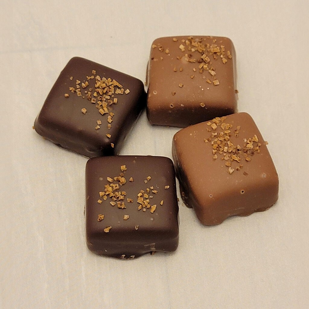 Salted Ghost Pepper Caramels...A Little Sting