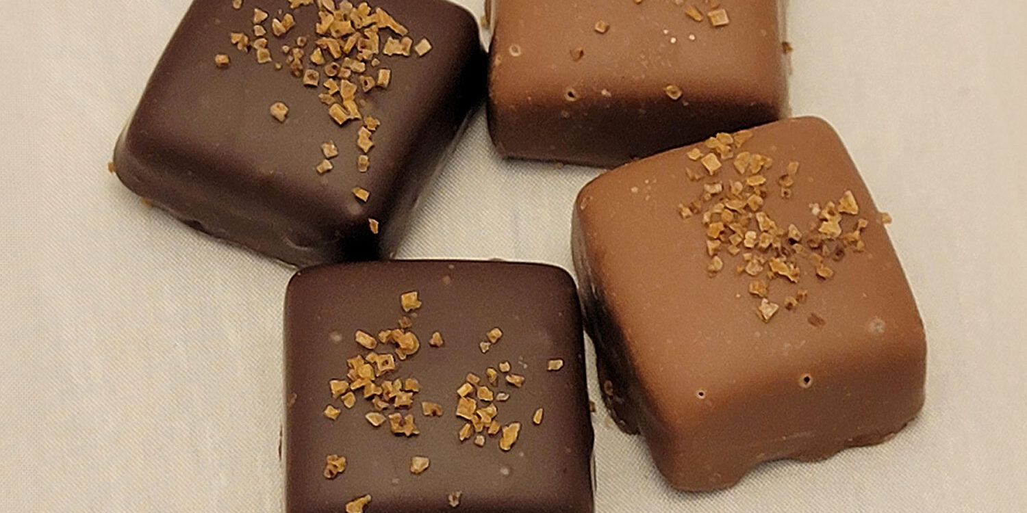 Salted Ghost Pepper Caramels...A Little Sting