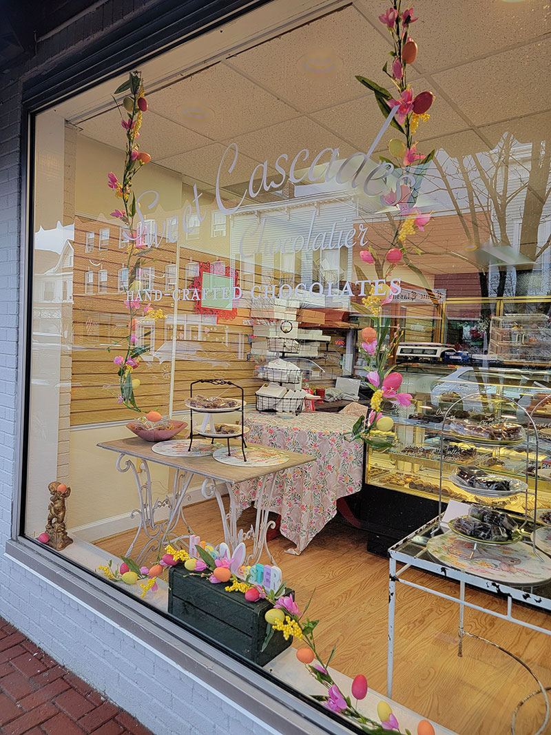 Inside Rainbow Florist in Laurel, MD