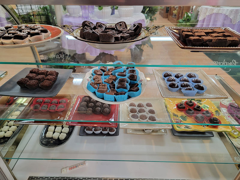 Inside Rainbow Florist in Laurel, MD