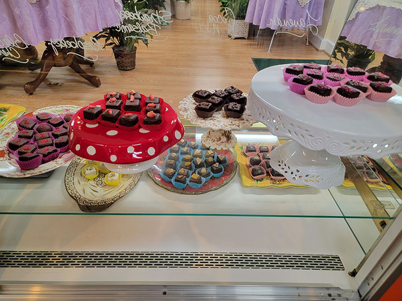 Inside Rainbow Florist in Laurel, MD