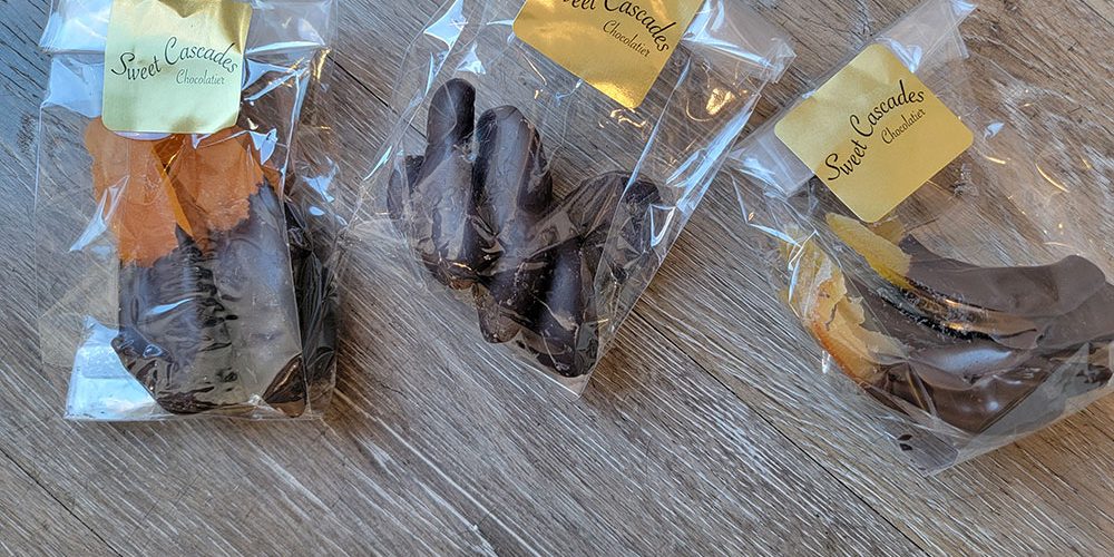 Bagged Dark Chocolate Dipped Candied