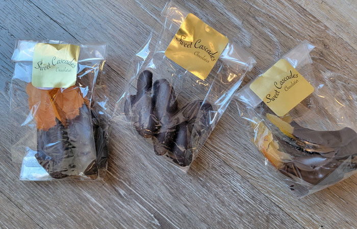 Bagged Dark Chocolate Dipped Candies Bagged Dark Chocolate Dipped Candies