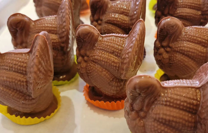 Solid Milk Chocolate Turkeys