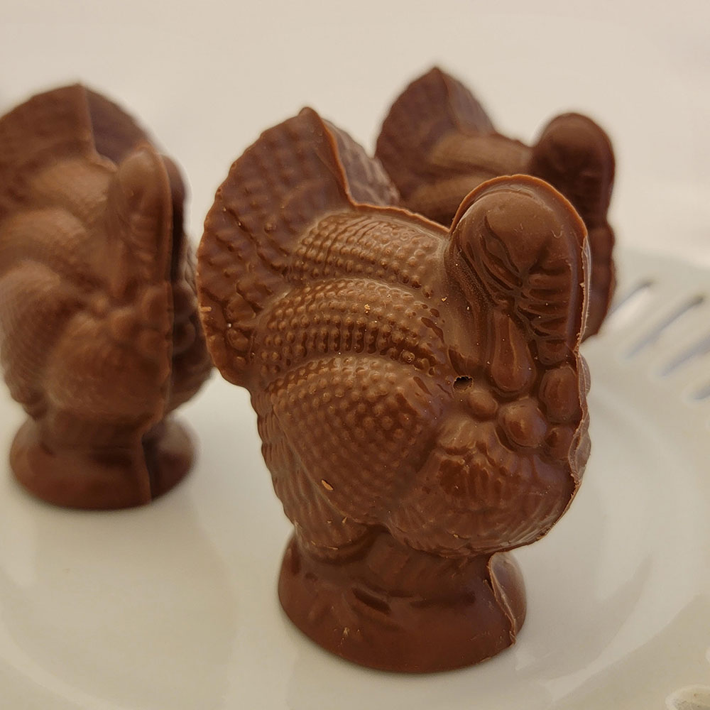 Solid Milk Chocolate Turkeys